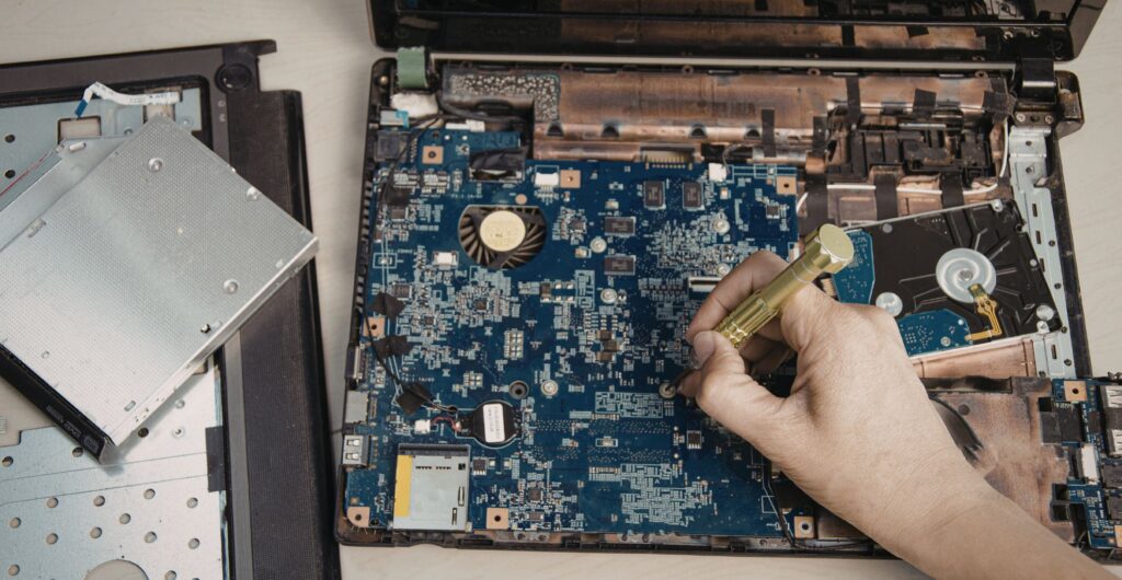 Data Backup & Recovery Before & After Laptop Repair